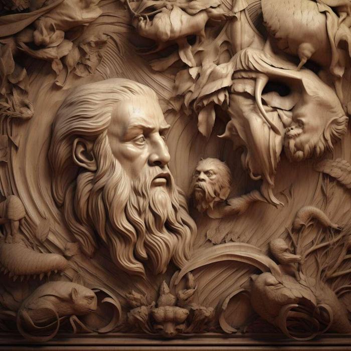 نموذج ثلاثي الأبعاد لآلة CNC 3D Art 